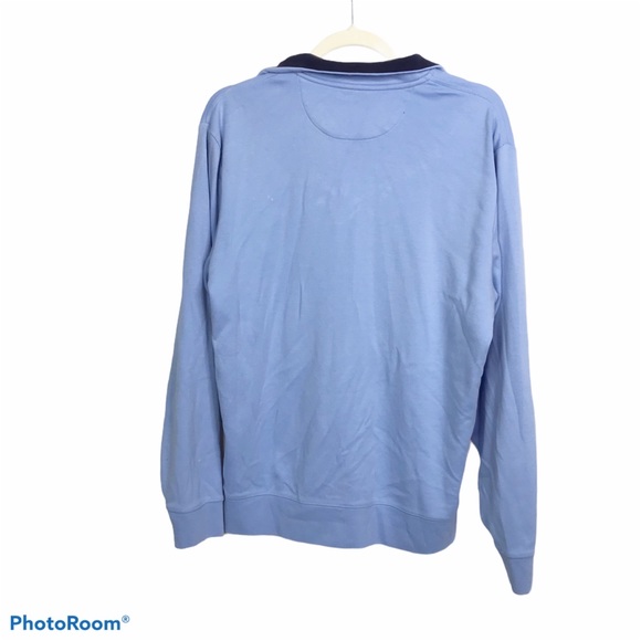 Vineyard Vines blue quarter zip pullover men’s - Picture 3 of 8